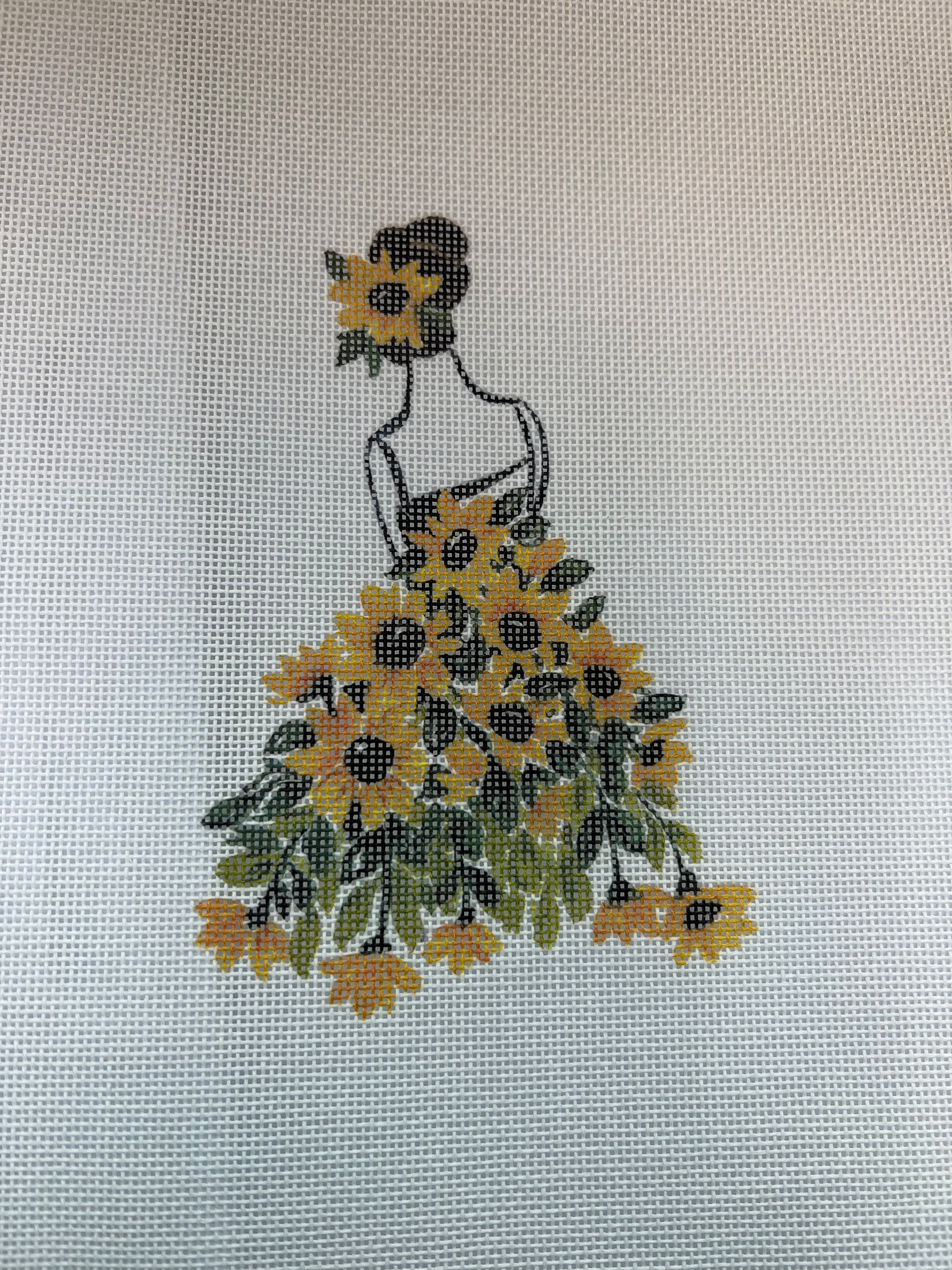 Lady in Sun Flowers - ECT876SS