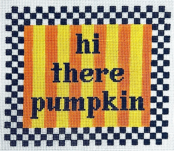 Halloween Square-Hi There Pumpkin KPS22-6