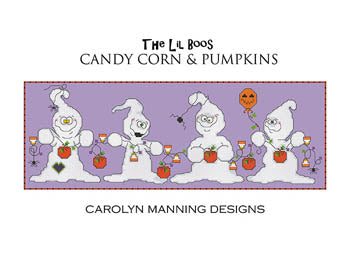 Candy Corn and Pumpkins 19-2480 XS