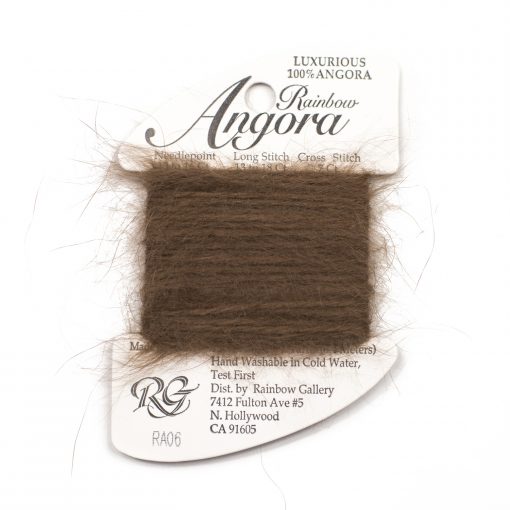 Rainbow Angora luxurious furry thread