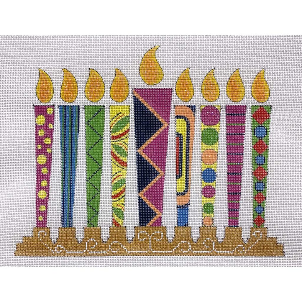 Colors of Hanukkah Menorah AP4282