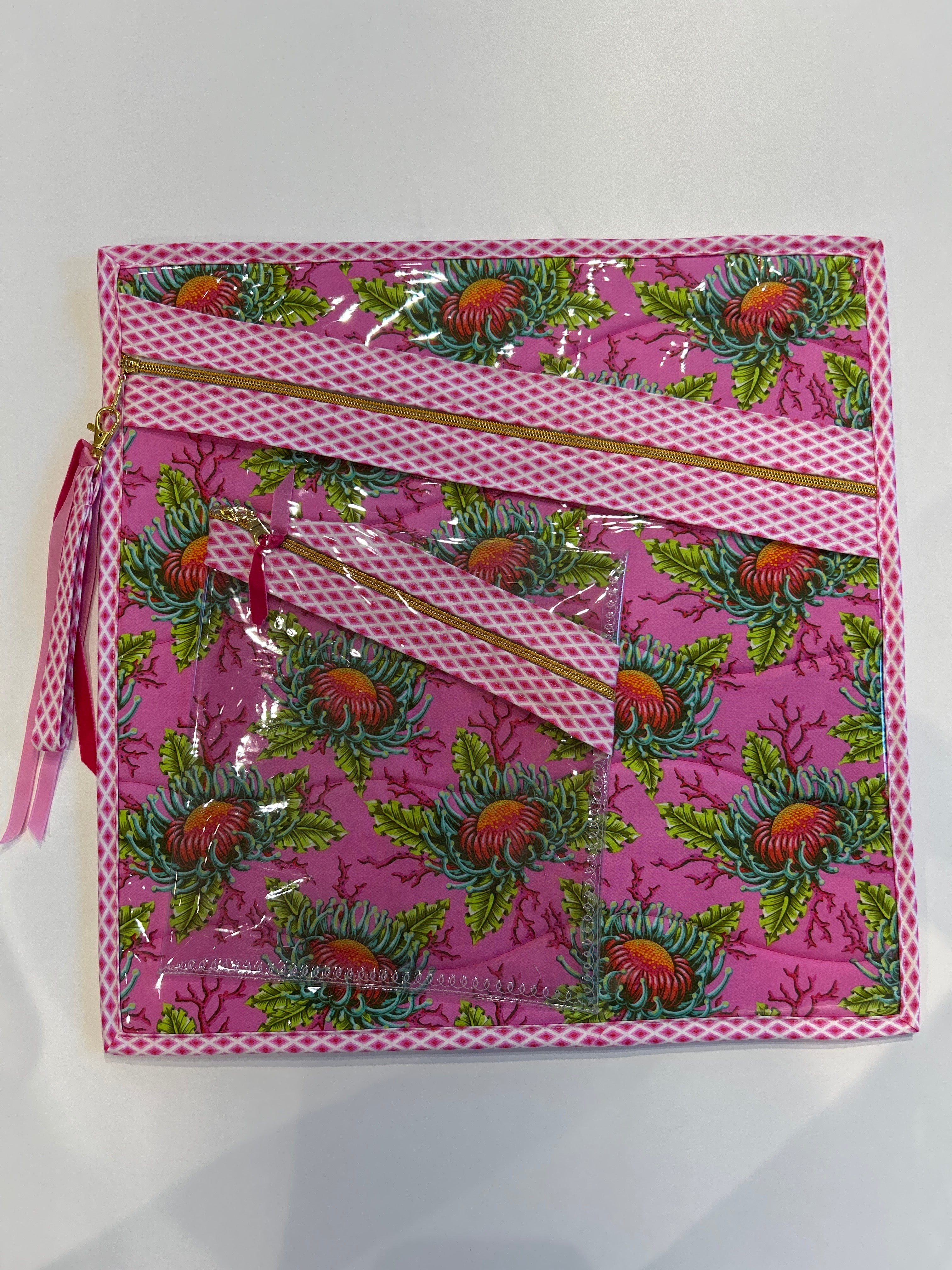 Large Angle Quilted Project Bag Set