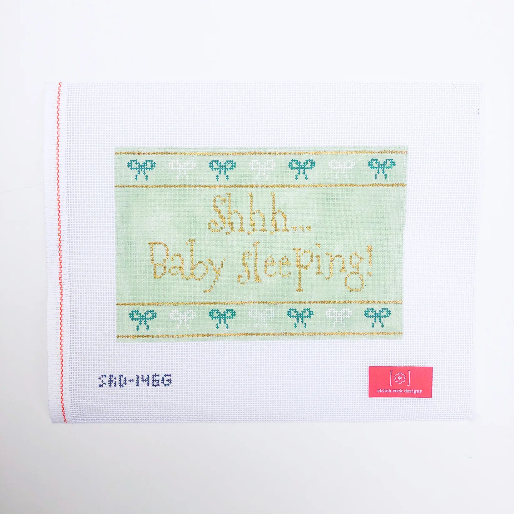 Shhh Baby Sleeping - Green SRD-146G