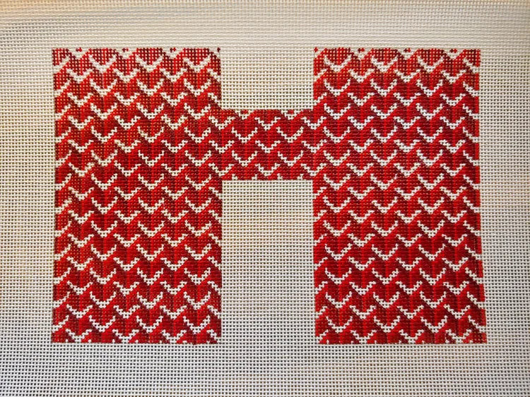 Anne Fisher Y Pattern Clutch Front Red AF18R