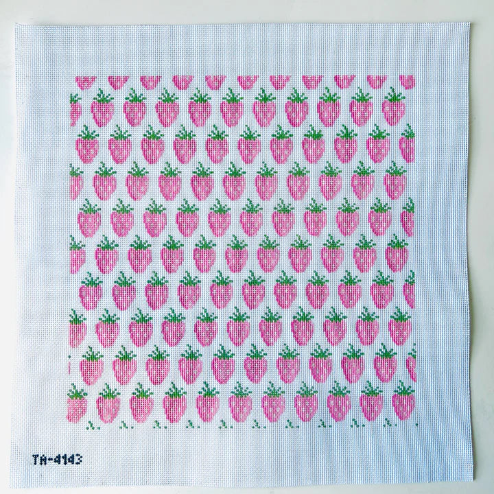 Strawberry Pillow Canvas TA4143