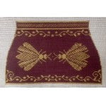 Napoleon's 2 Bees Tote, 13M, Wine & Gold WG12780
