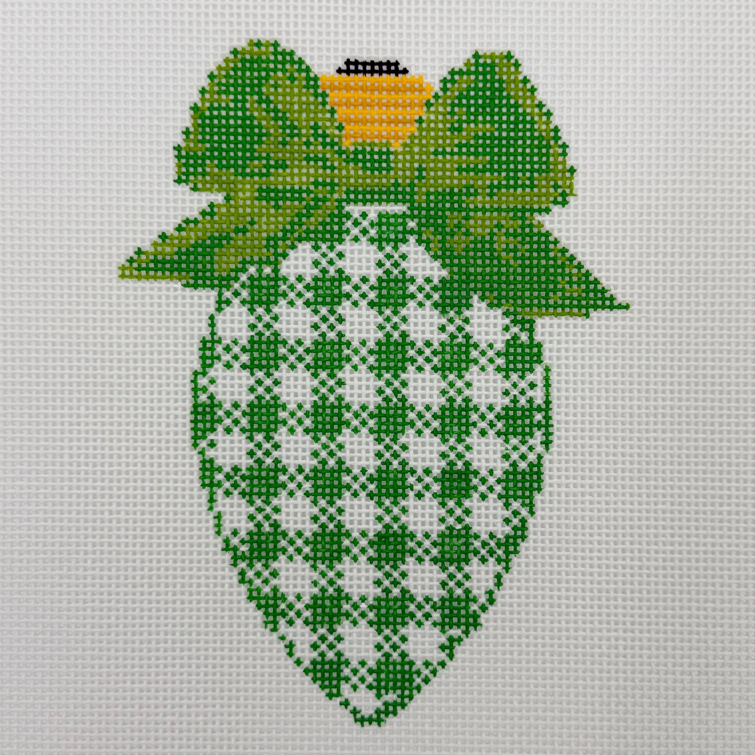 Gingham Green Bow PRE ORDER