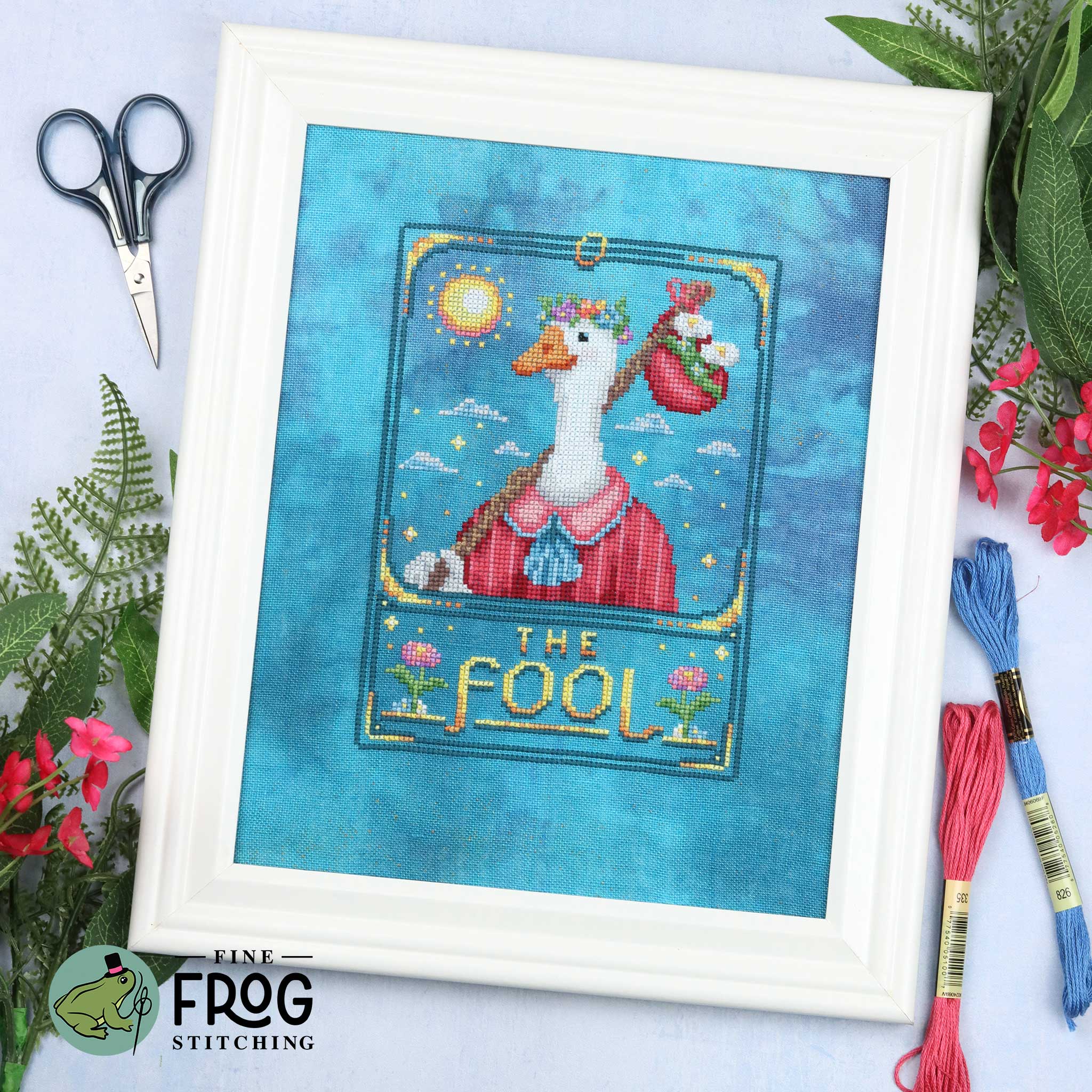 Feather Tarot - The Fool X Stitch