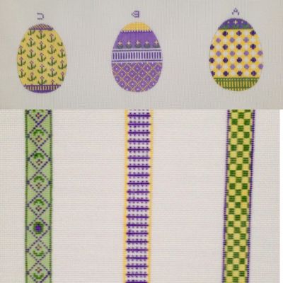 Frisco's 3 Egg Omelette - yellow, lavender, green WG12651