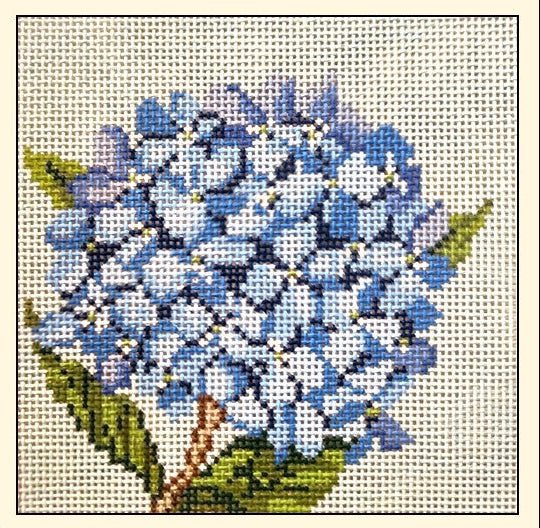 Hydrangea branch ornament 4" NC309-13