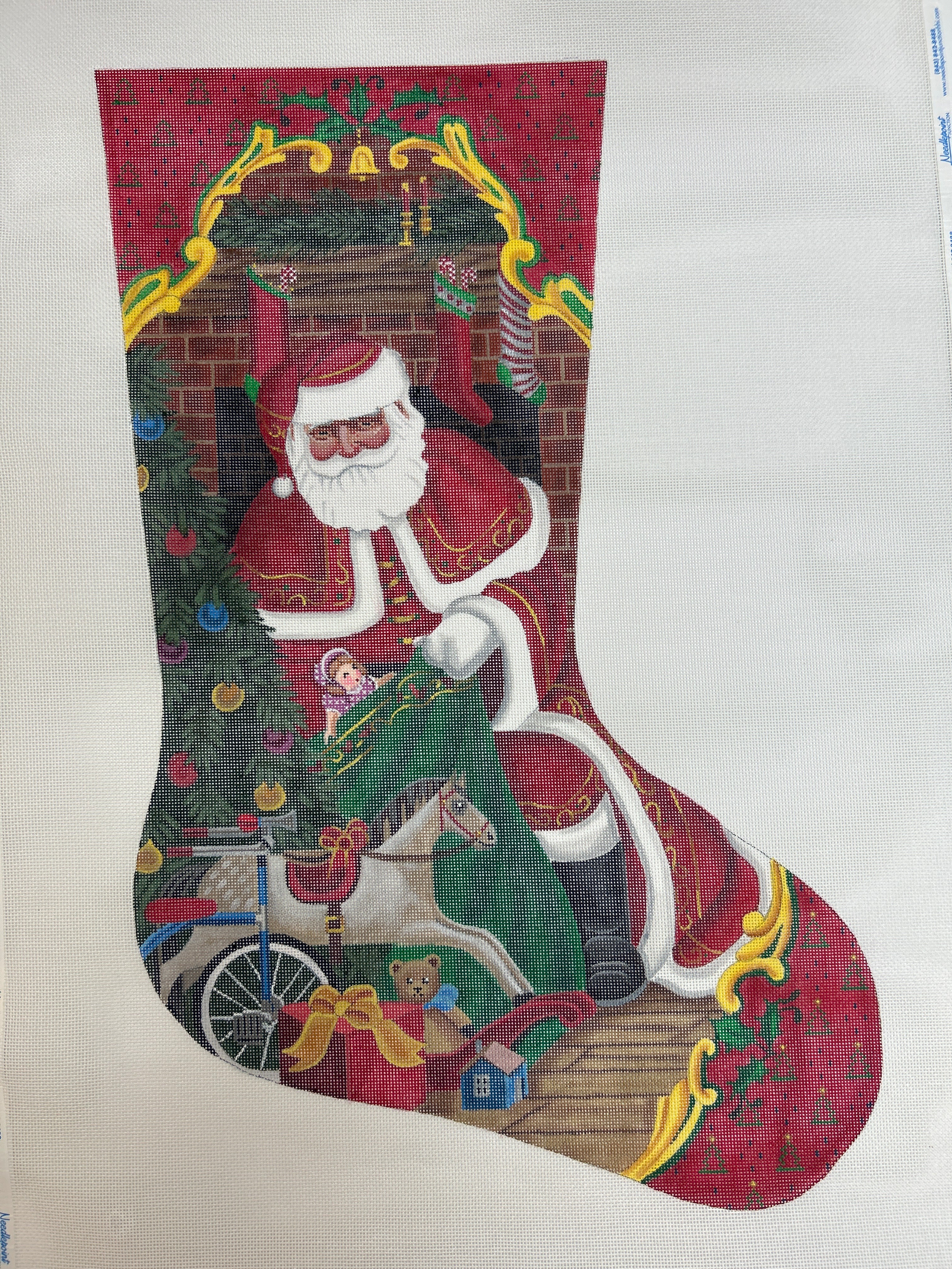 Santa's First Stop Stocking TTAXS305