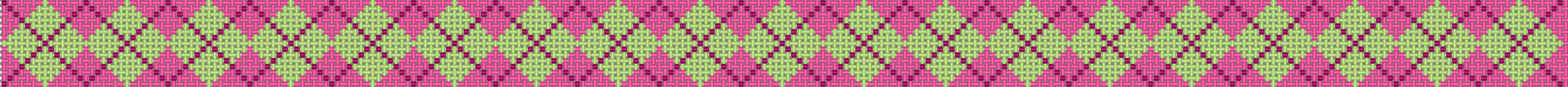 Argyle - Lime Green/Hot Pink and Light Pink Background TMC-1693