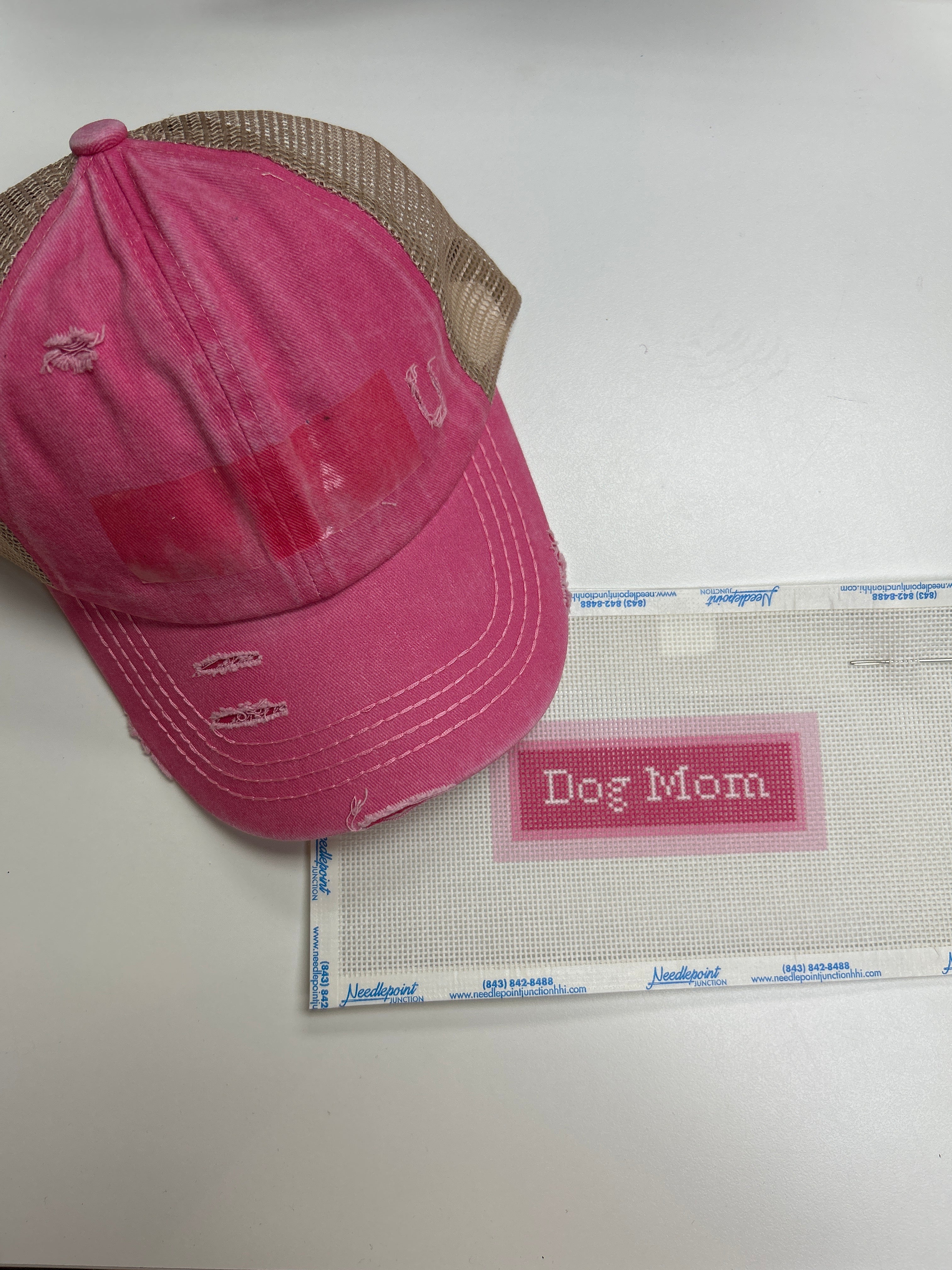 Pixel Fringe  Hats Self Finishing