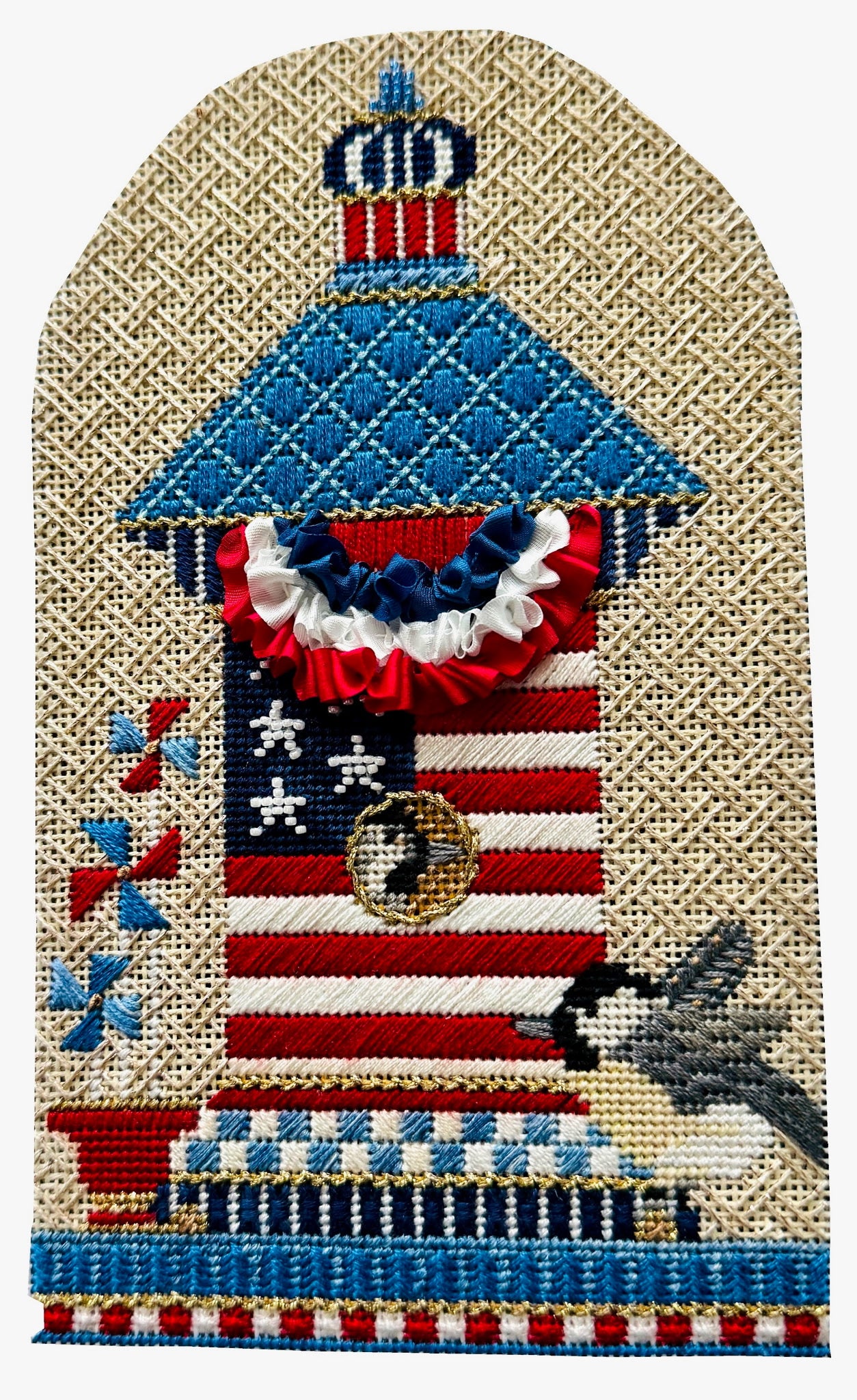 Chickadee Patriotic House KBH 25-18