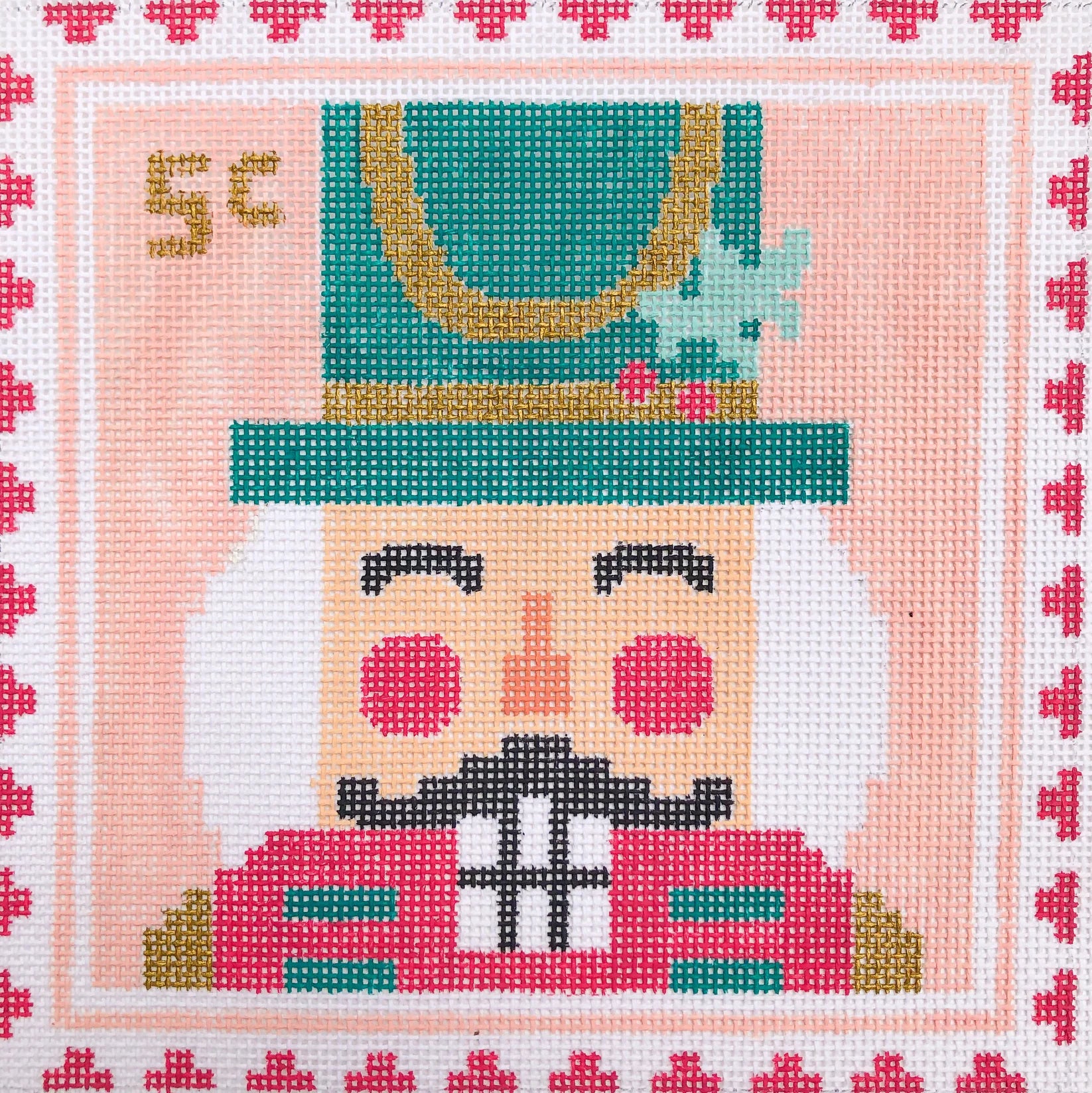 Nutcracker Stamp Pillow SRD-160