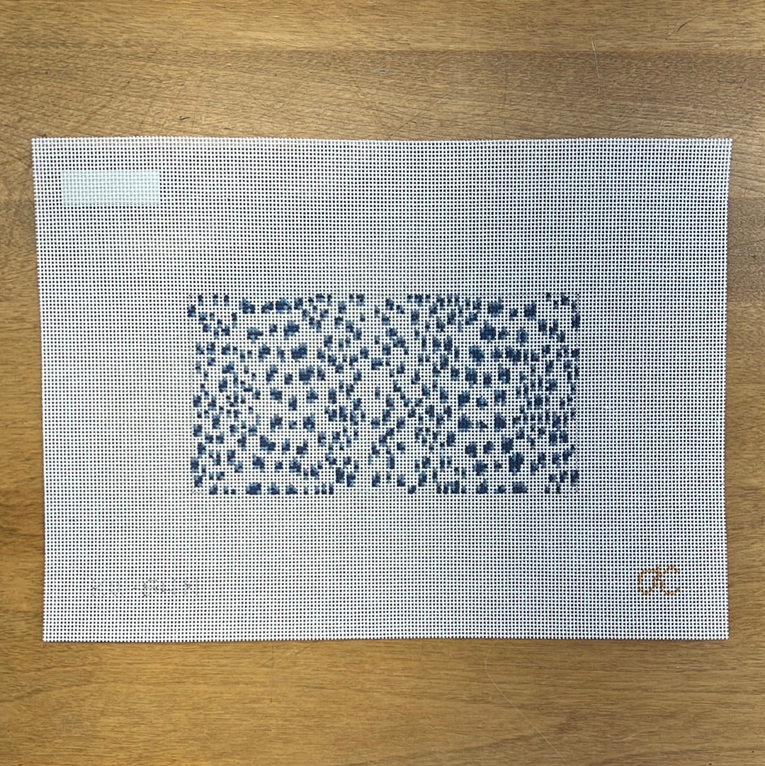 French Dots Insert-Navy KW64-N