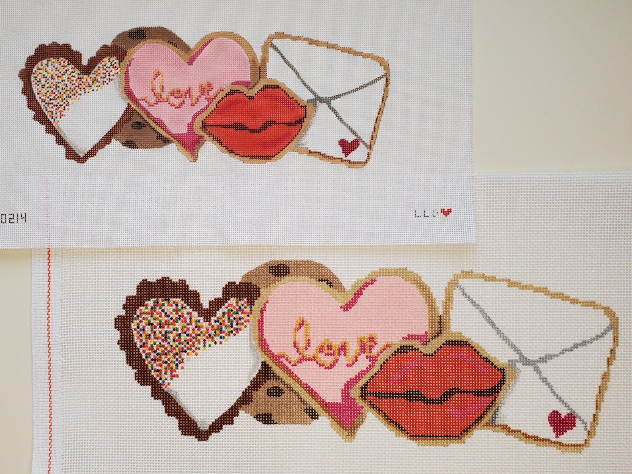 Valentine's Day Cookies Row LL-C-0214