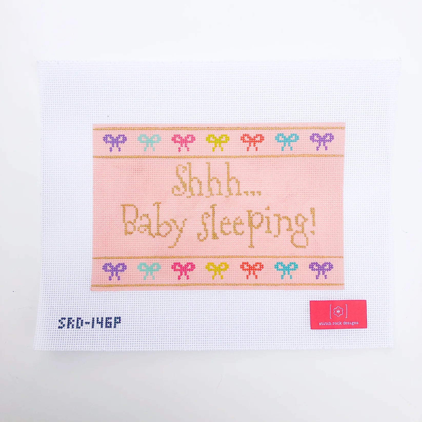 Shhh Baby Sleeping - Pink SRD-146P