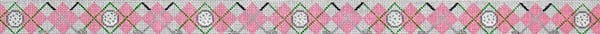 Crossed Clubs Argyle - Pink TMC-236hh