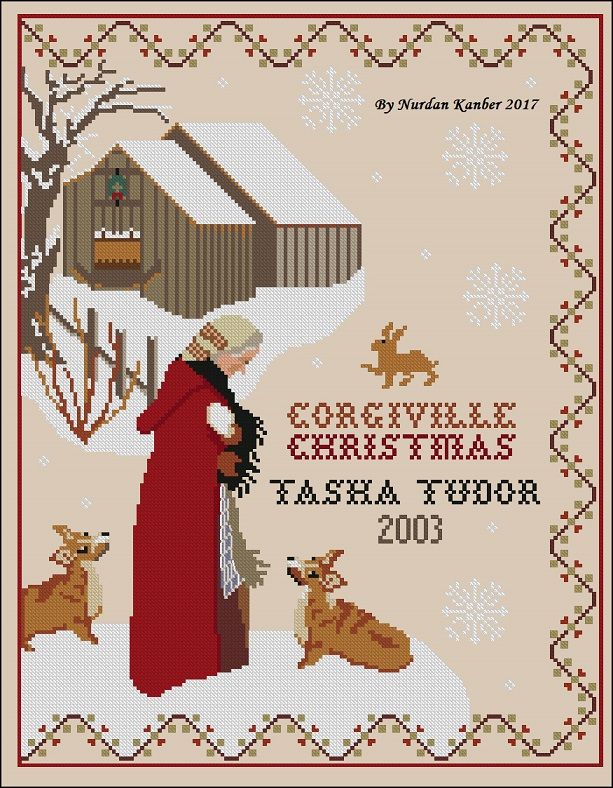 'Tasha Tudor' (Corgiville Christmas) xs