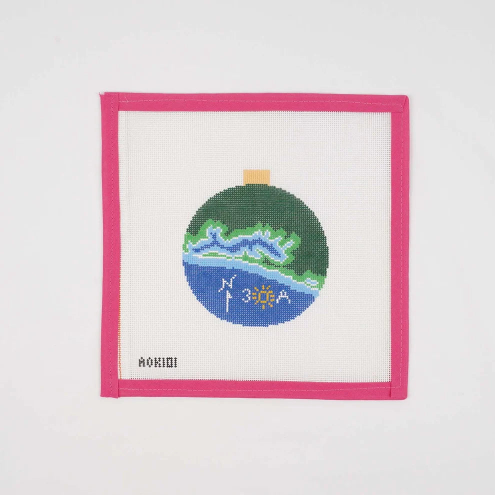 Florida Panhandle - Map Ornament AOK101