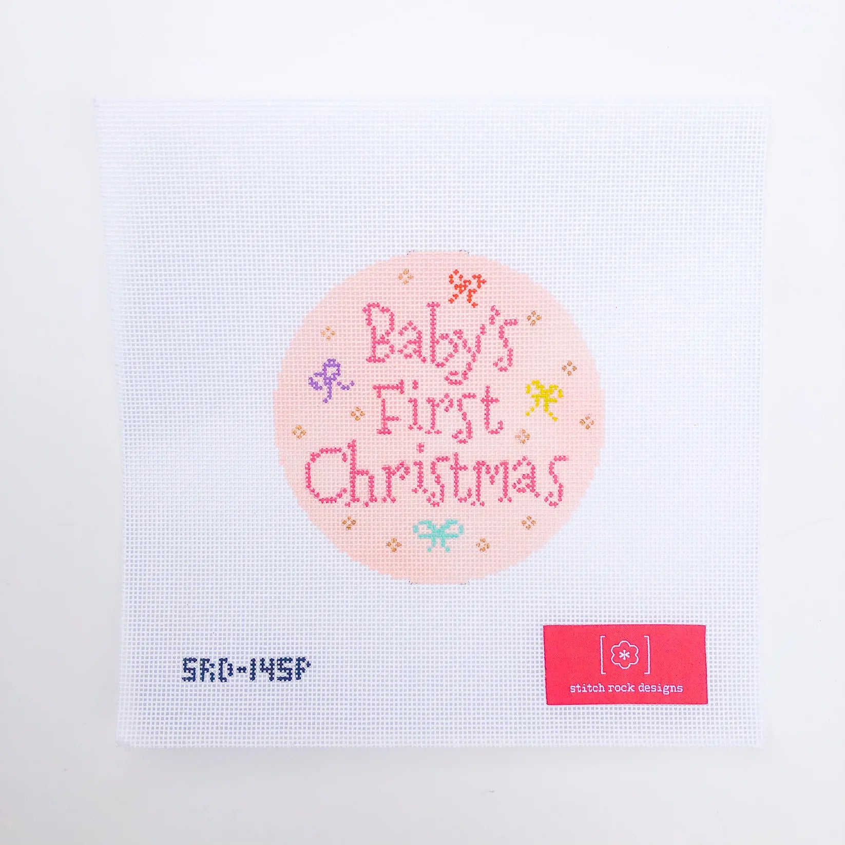 Baby's First Christmas - Pink SRD-145P