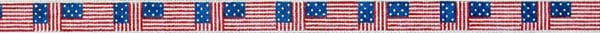 American Flag repeated belt TMC-318a