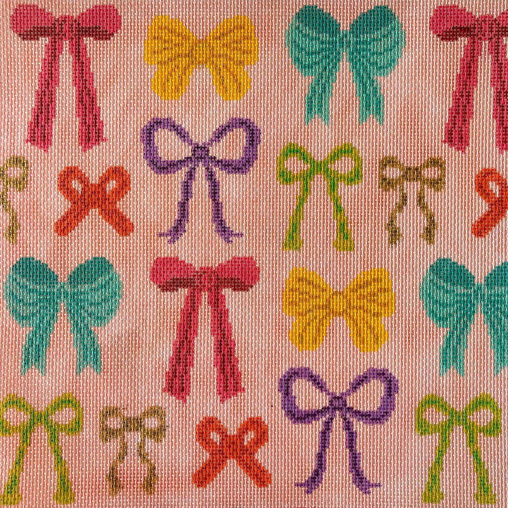 Ribbons and Bows Pillow SRD-162