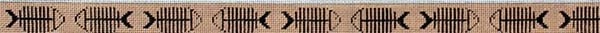 X-ray Fish belt - camel/black TMC-345b
