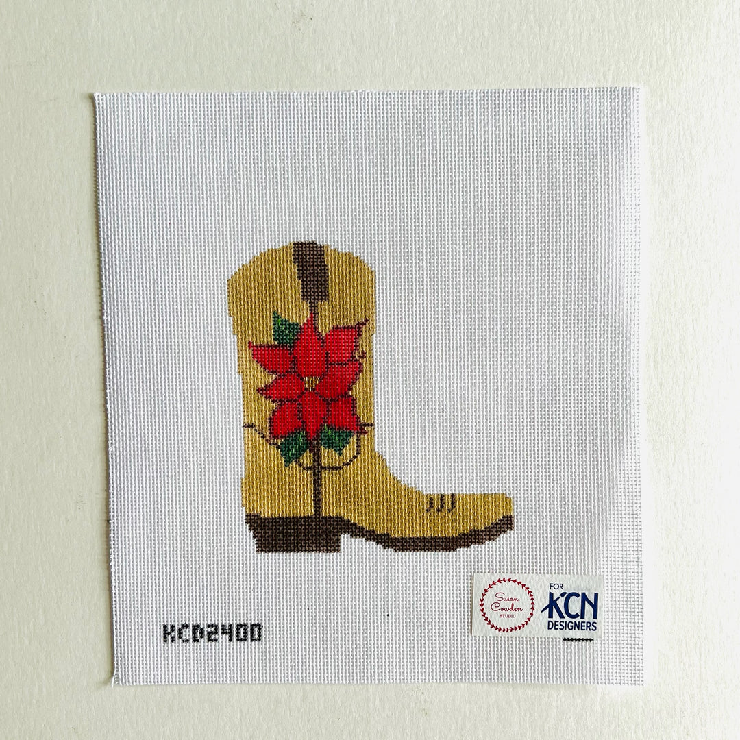 Poinsettia Cowboy Boot KCD2400