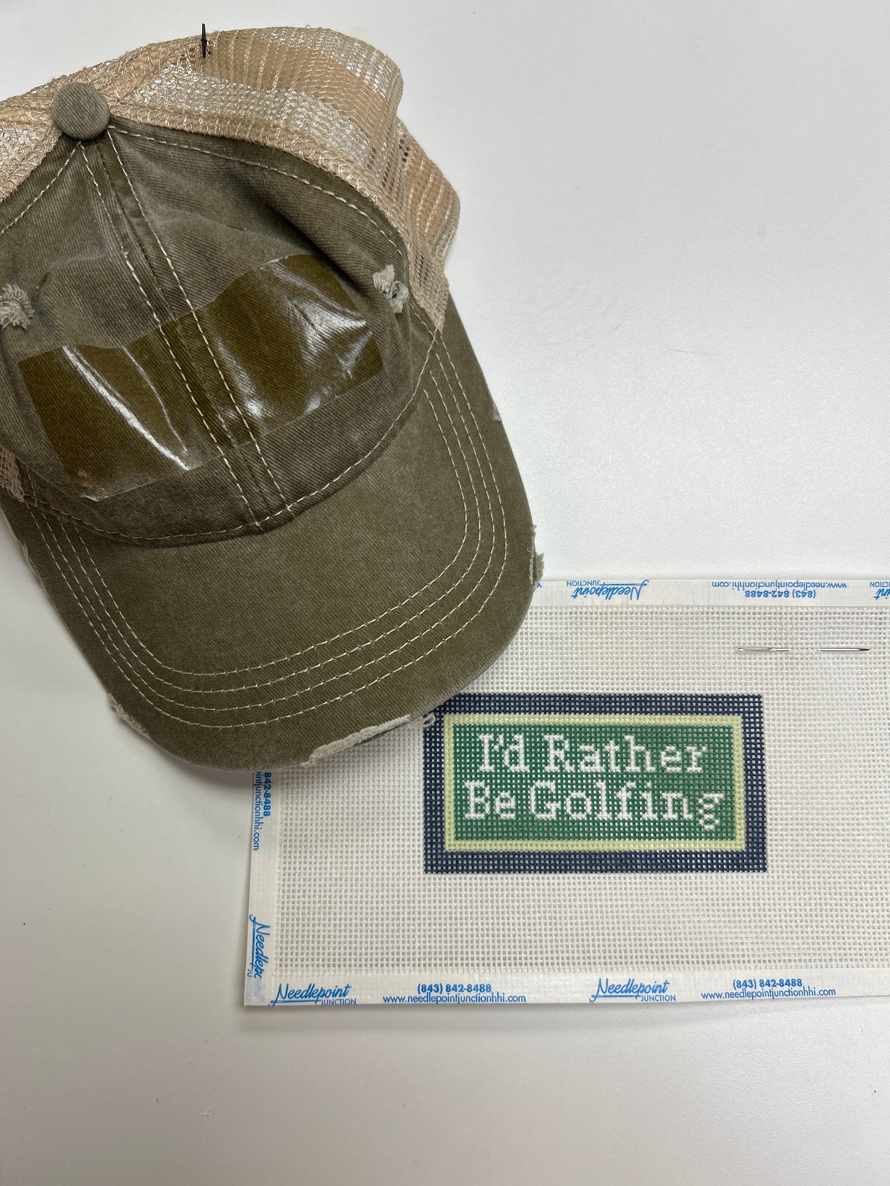Pixel Fringe  Hats Self Finishing