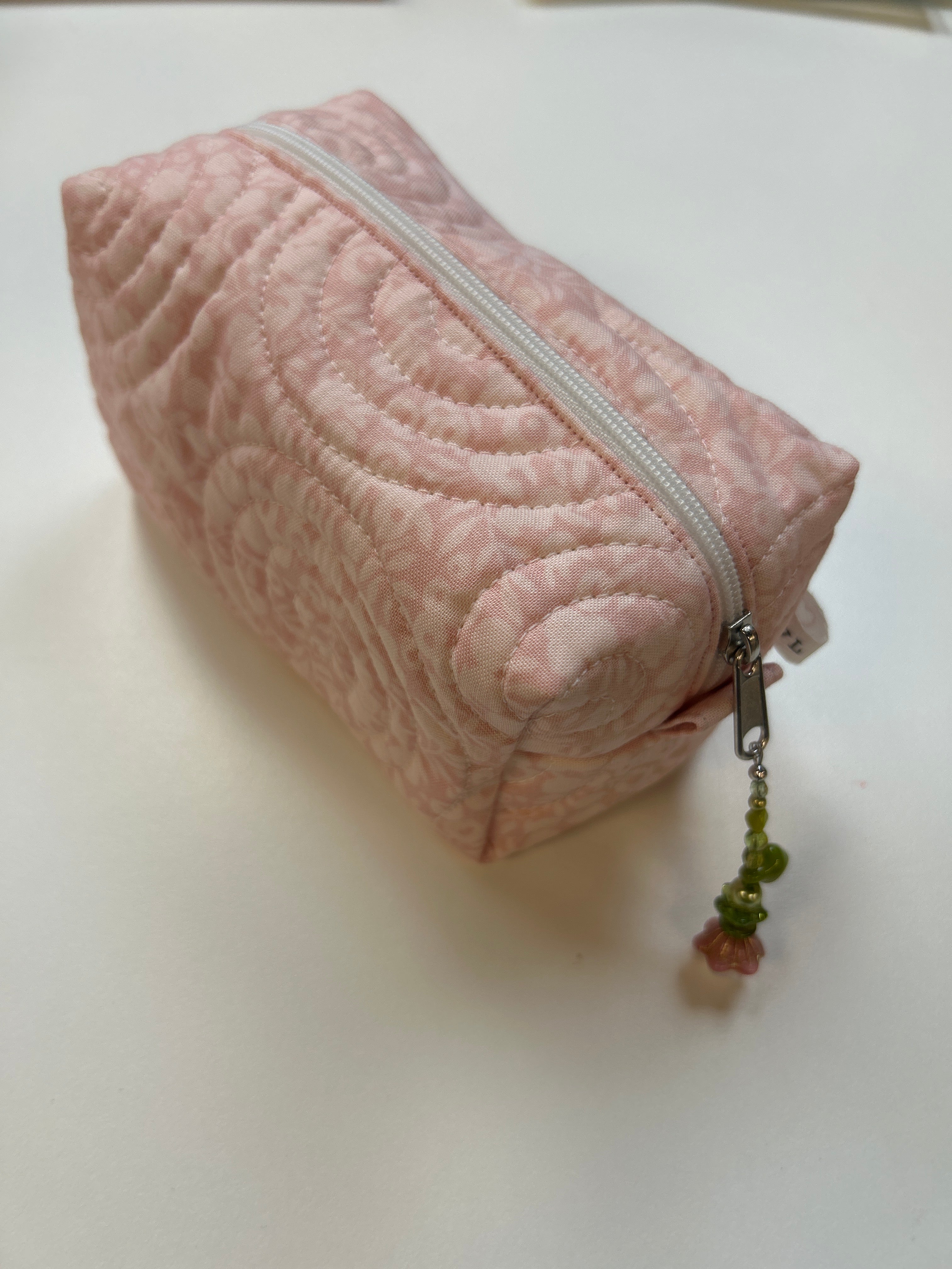 Quilted Zipper Pouch - Large