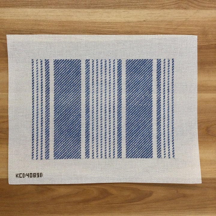 Ticking Pillow Canvas - Blue KCD4089B