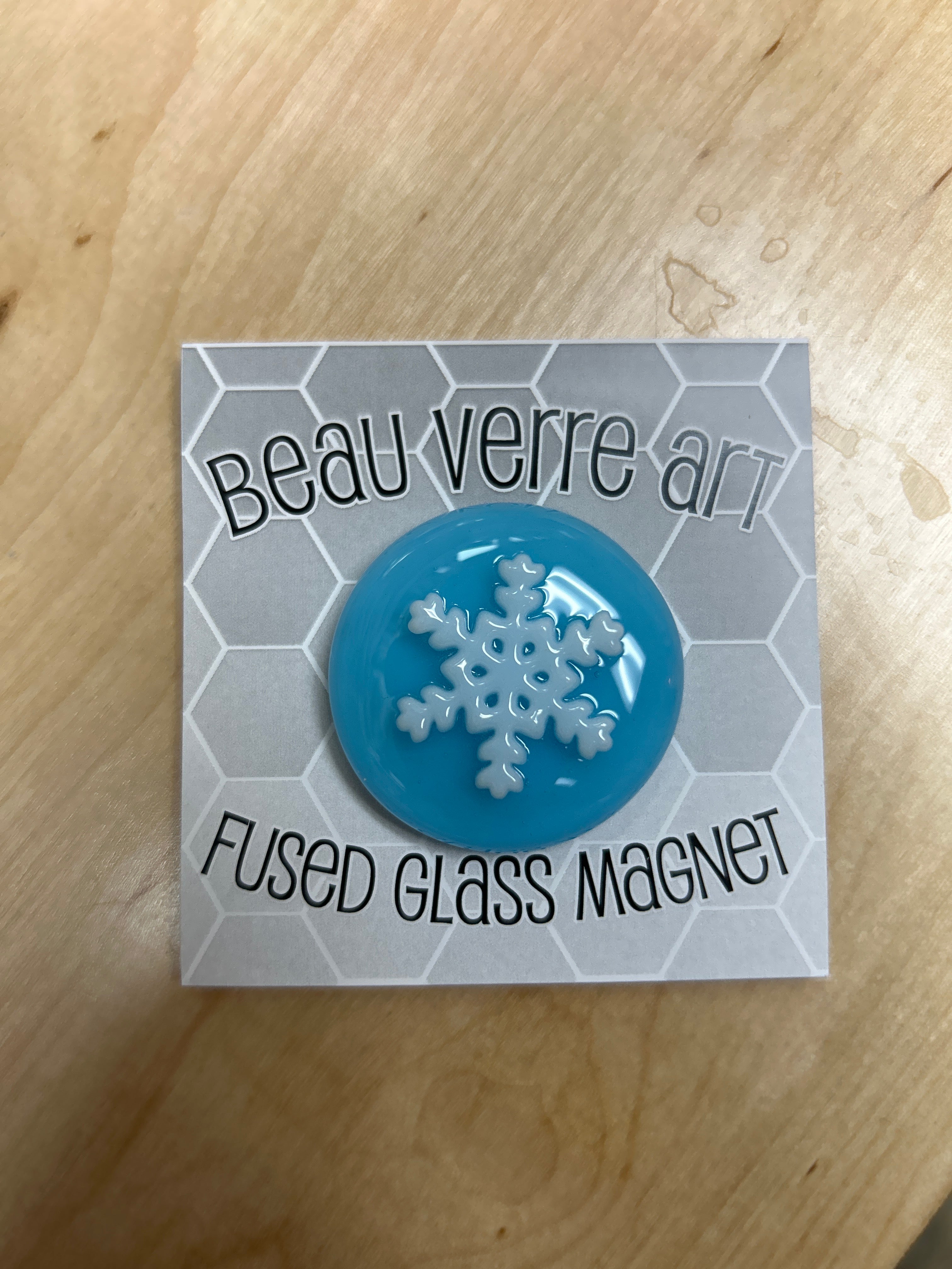 Beau Verre 5558 Snowflake Needleminder