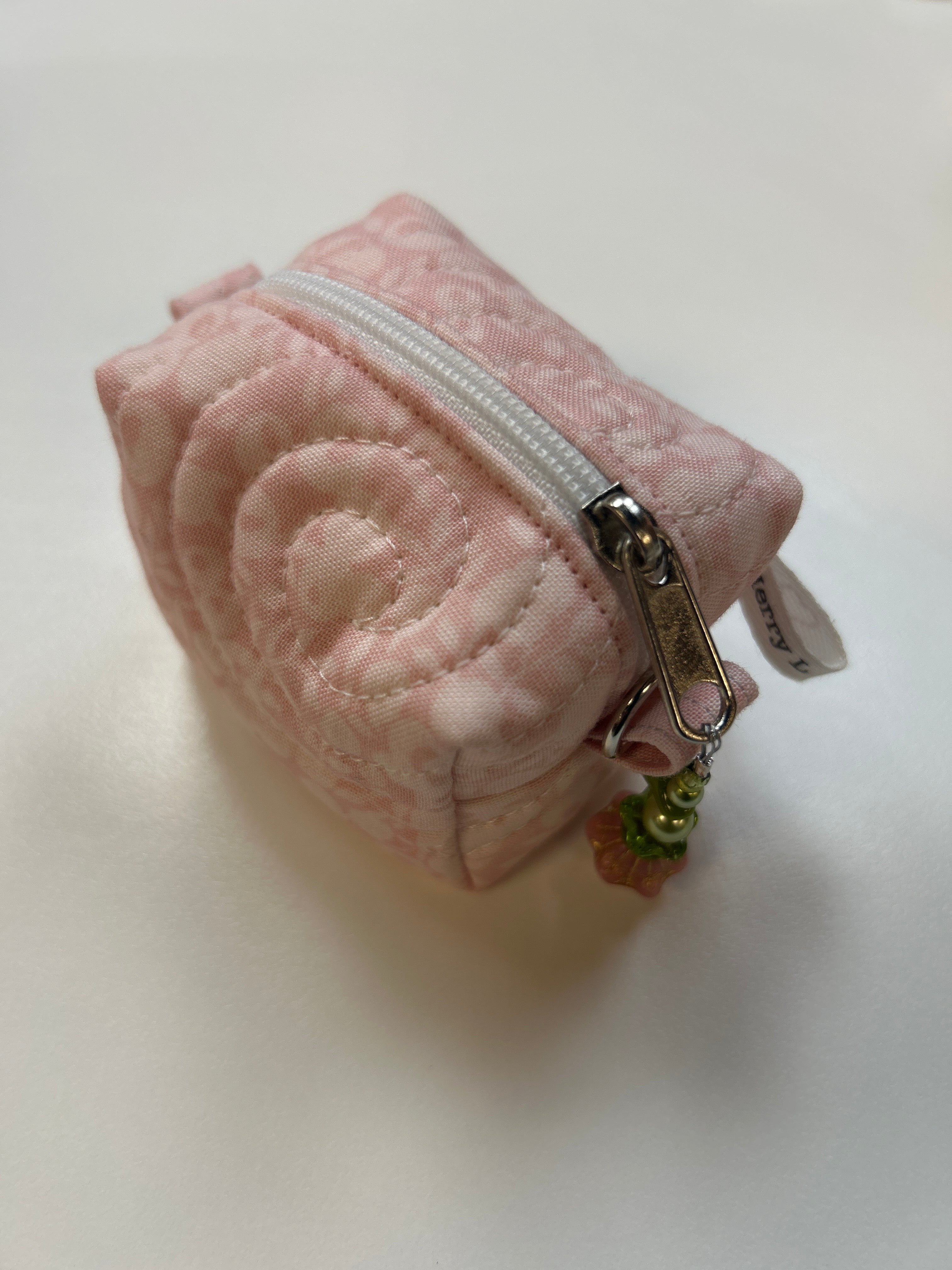 Quilted Zipper Pouch - Small