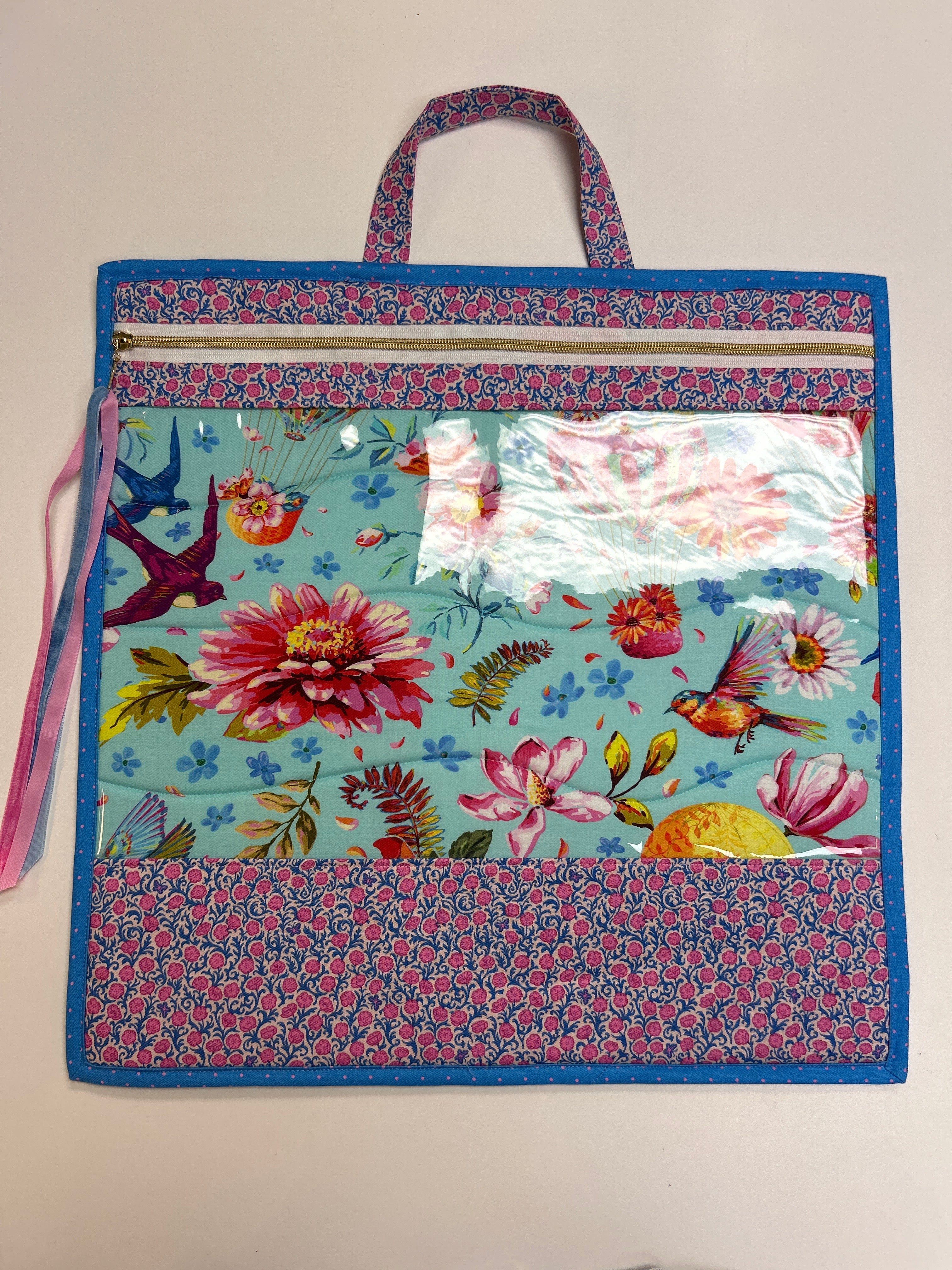 Large Quilted Project Bag