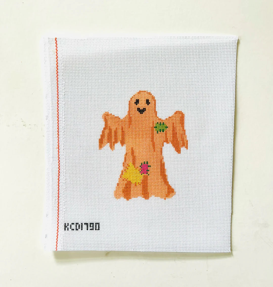 Orange Groovy Ghost Canvas KCD1790