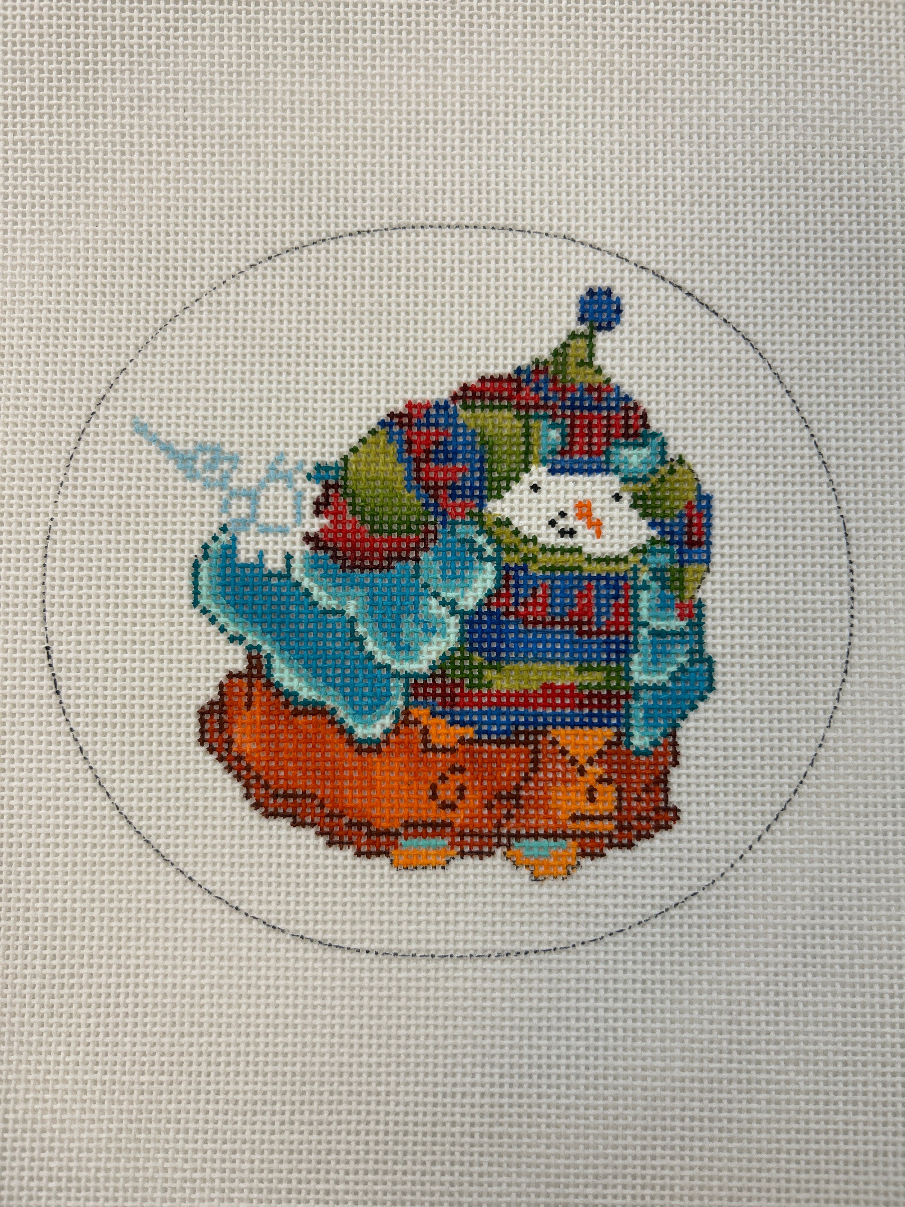 Snowboy Getting Hit by Snowball MN-X015