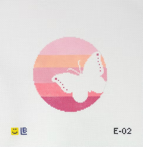 Butterfly on Stripes E-02