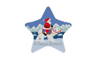 Star - Santa On Polar Bear 5755