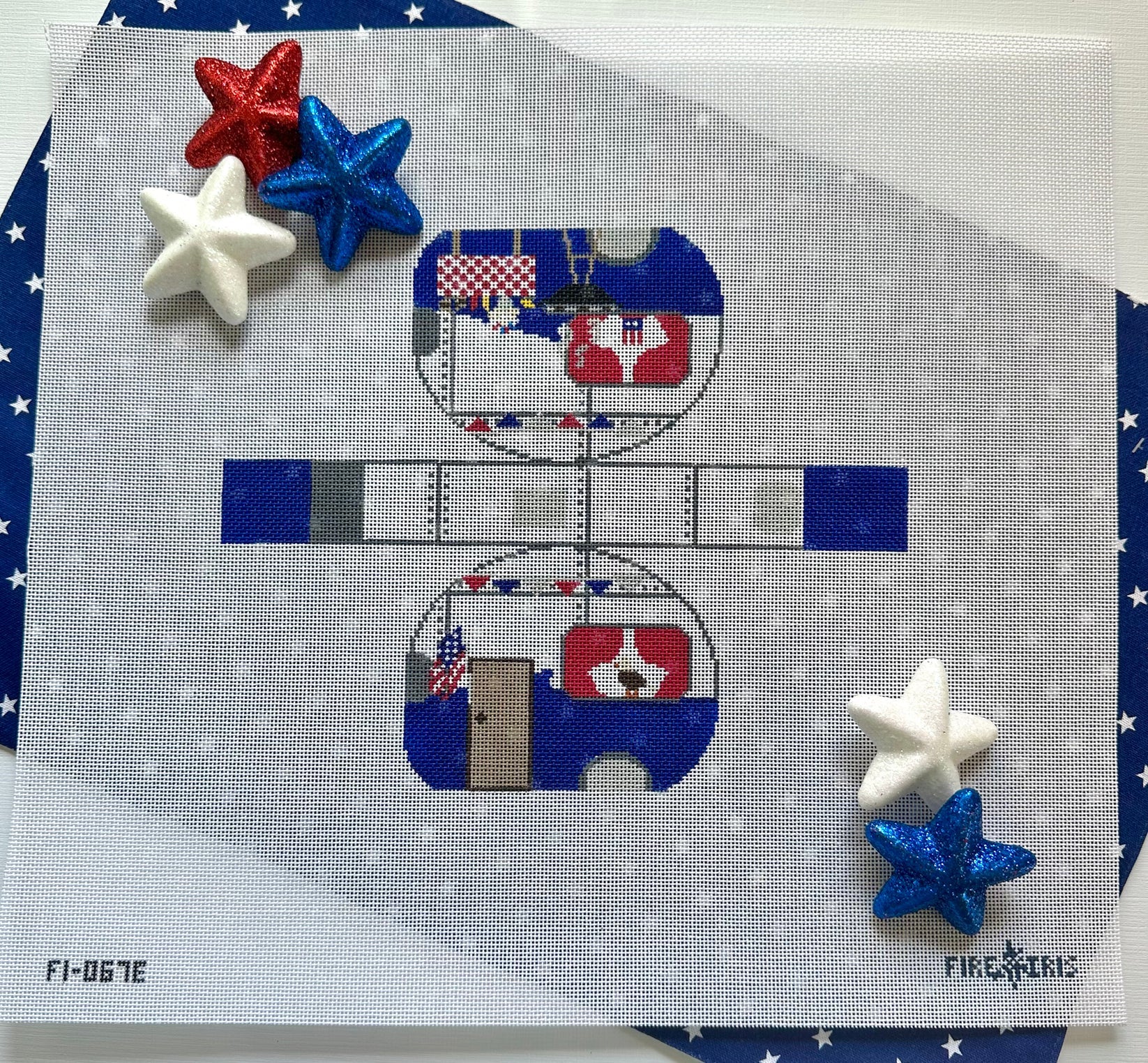 3D Airstream - Fourth of July F1-067F