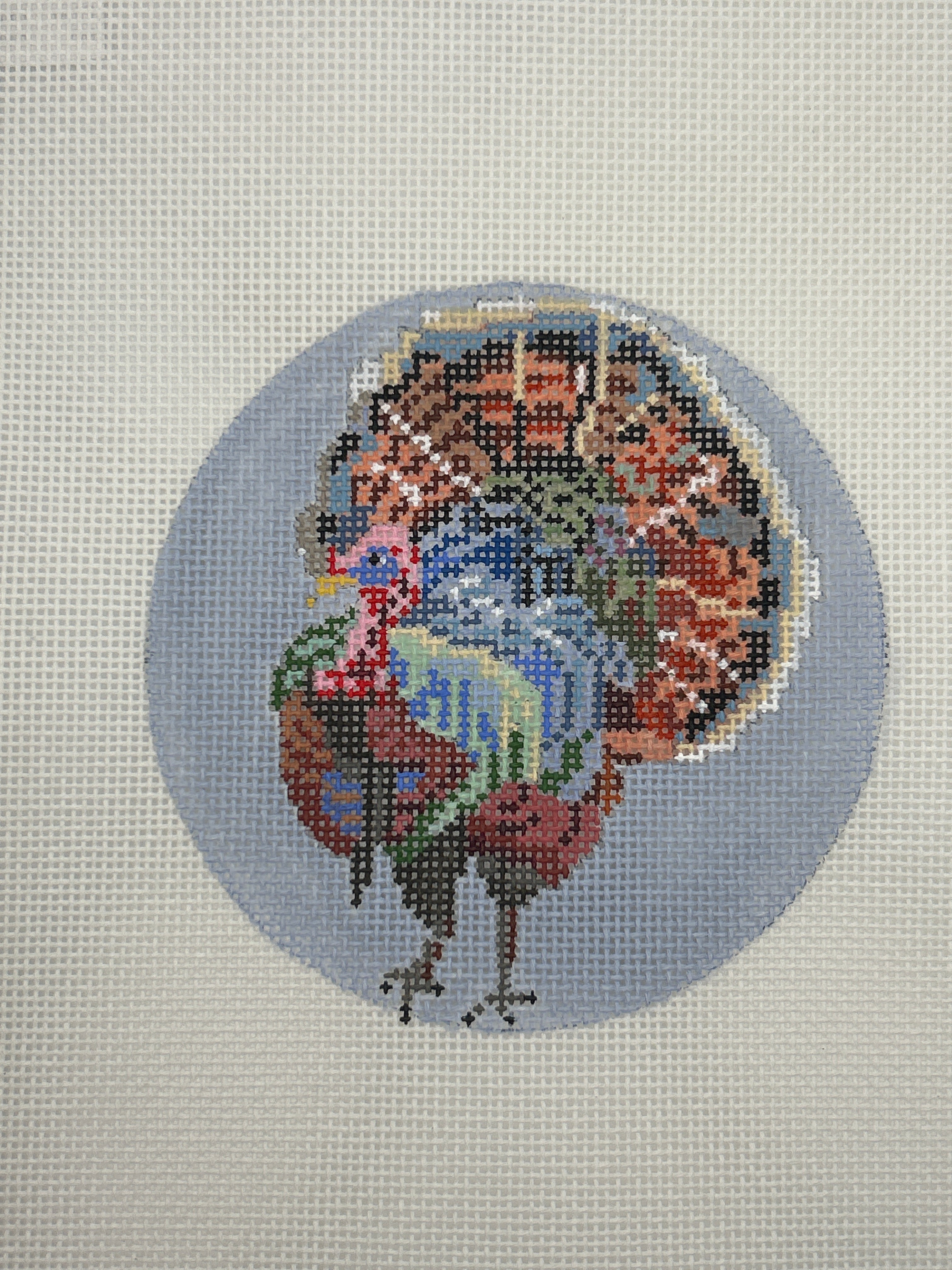 Colorful Turkey Round AB96