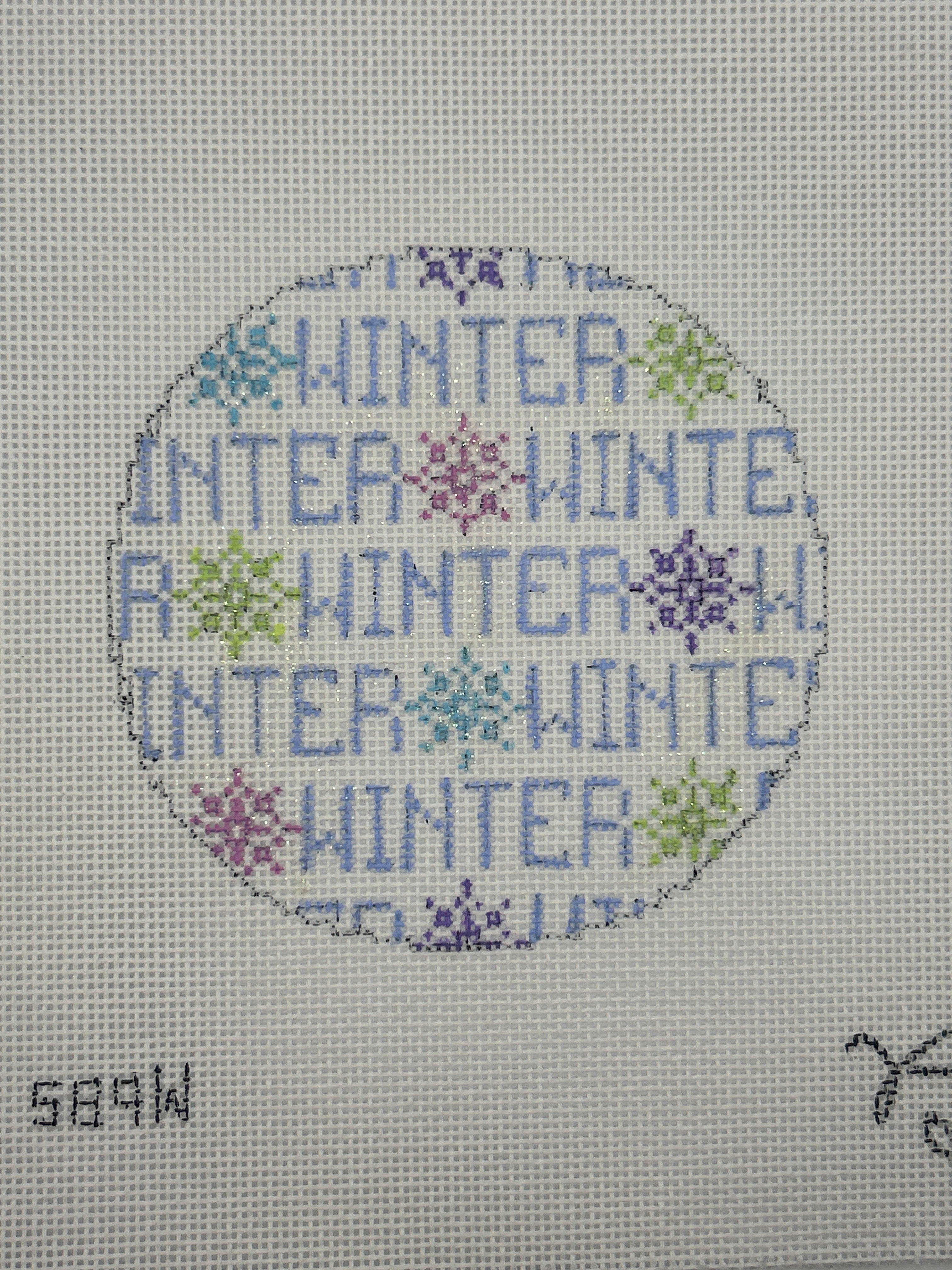 Winter Snowflakes Round 589