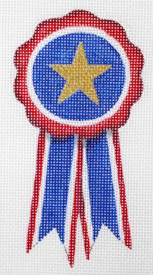 Patriotic Blue Ribbon