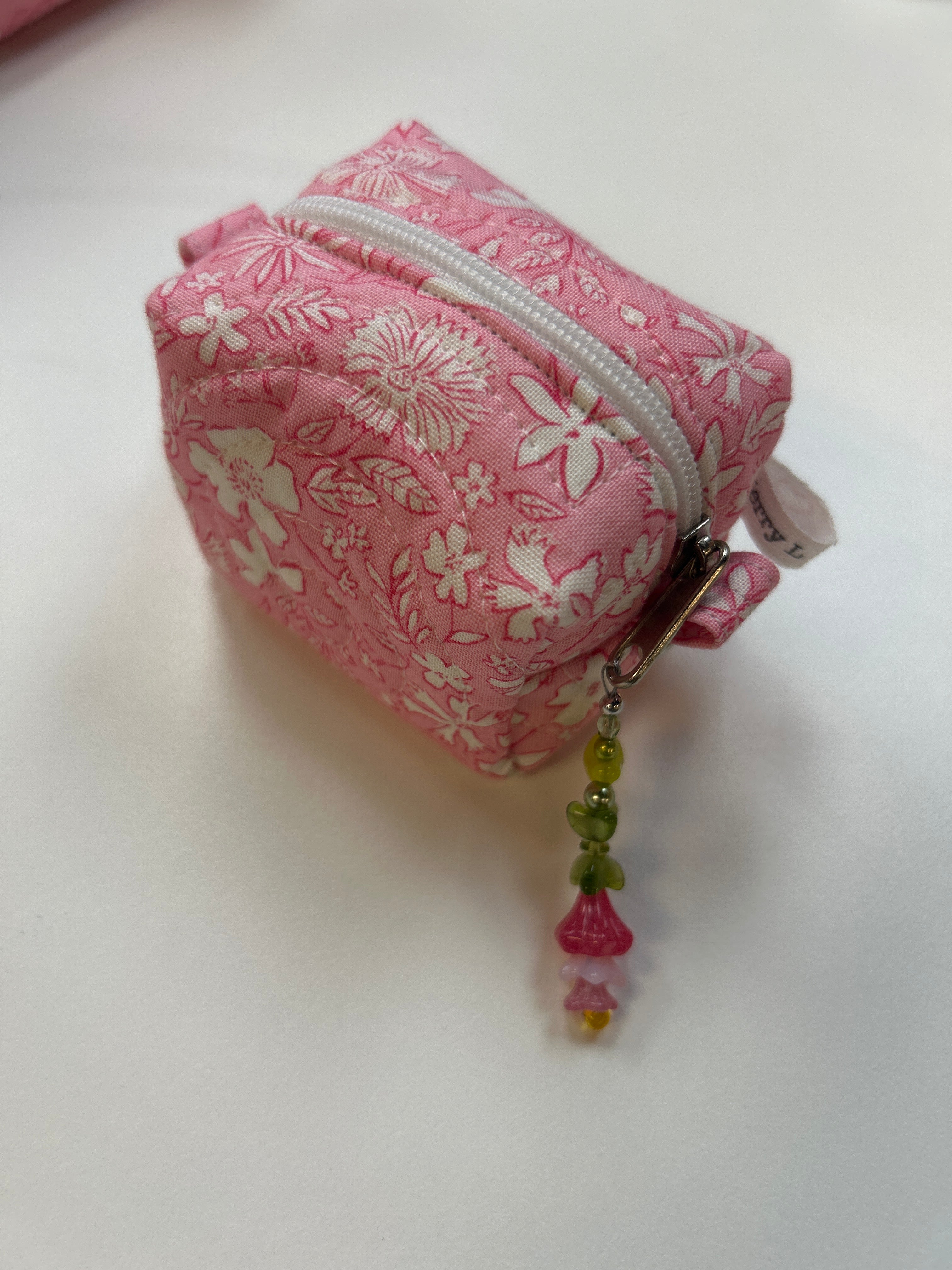 Quilted Zipper Pouch - Small