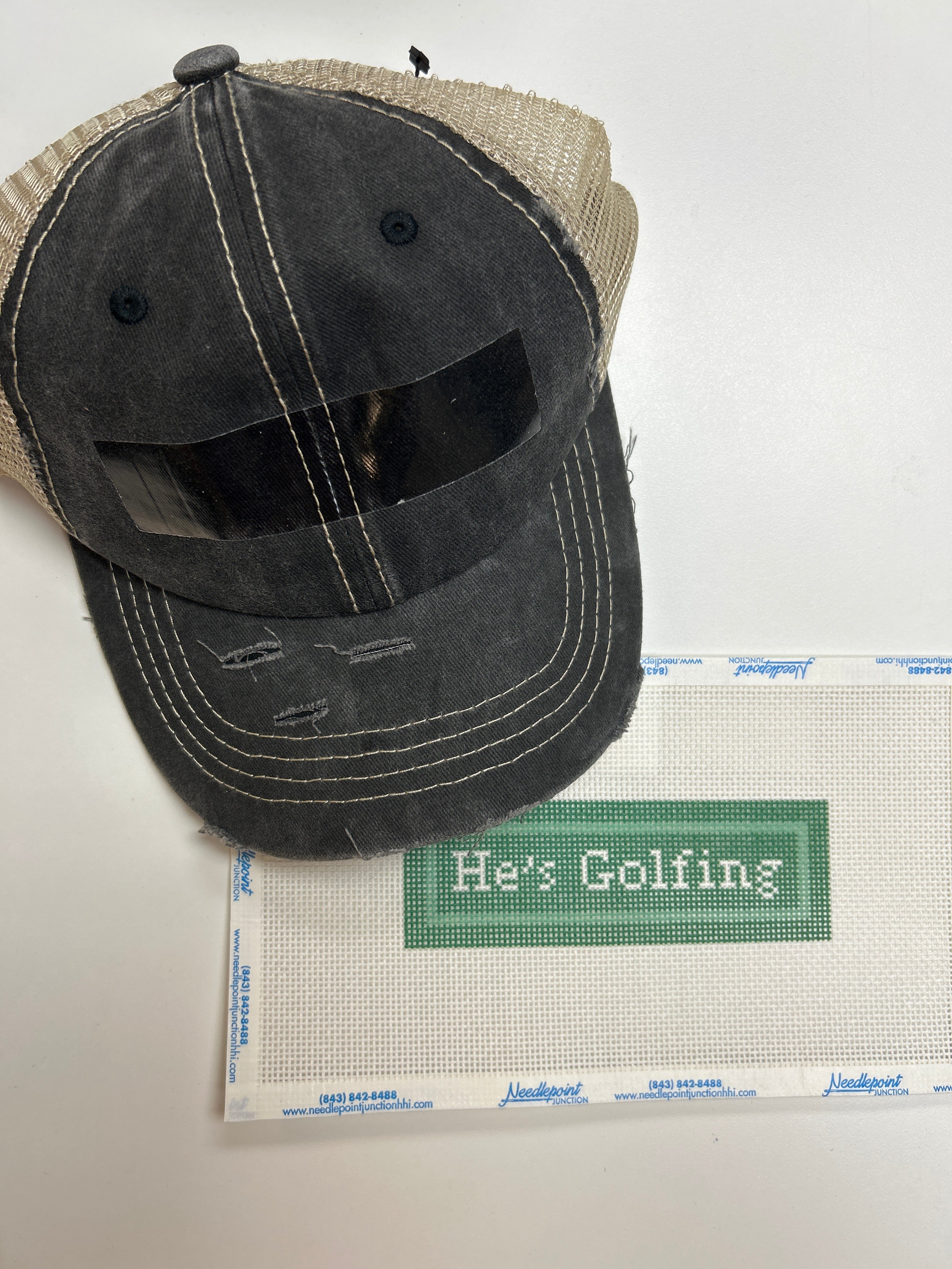 Pixel Fringe  Hats Self Finishing