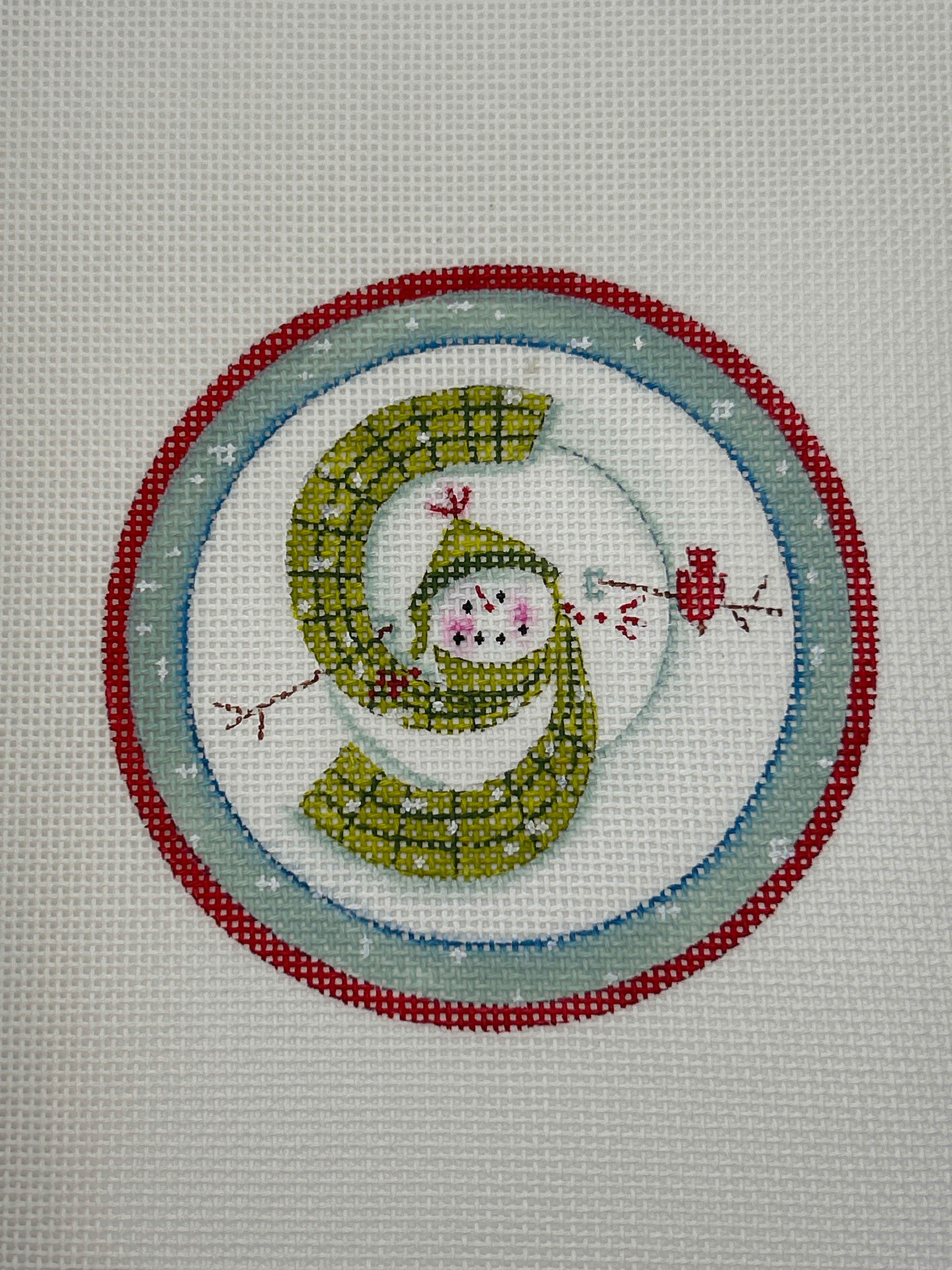 Swirling Snowman C EWE-420