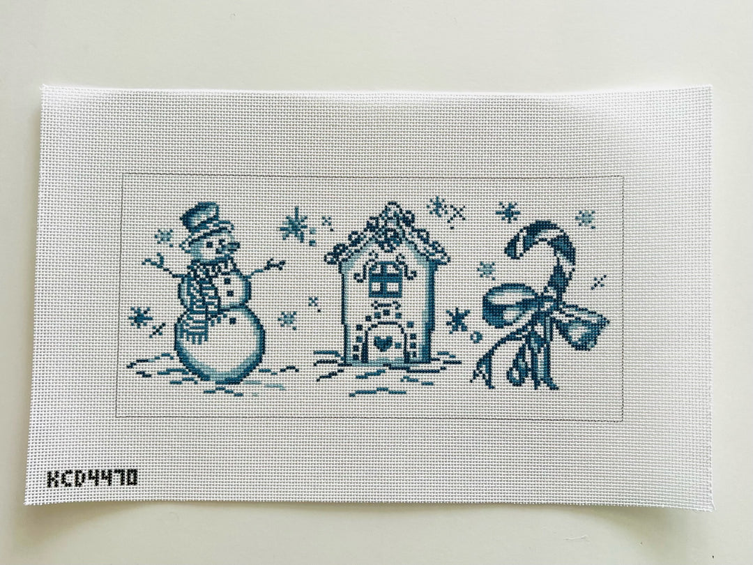 Blue Trio Bolster Pillow KCD4470