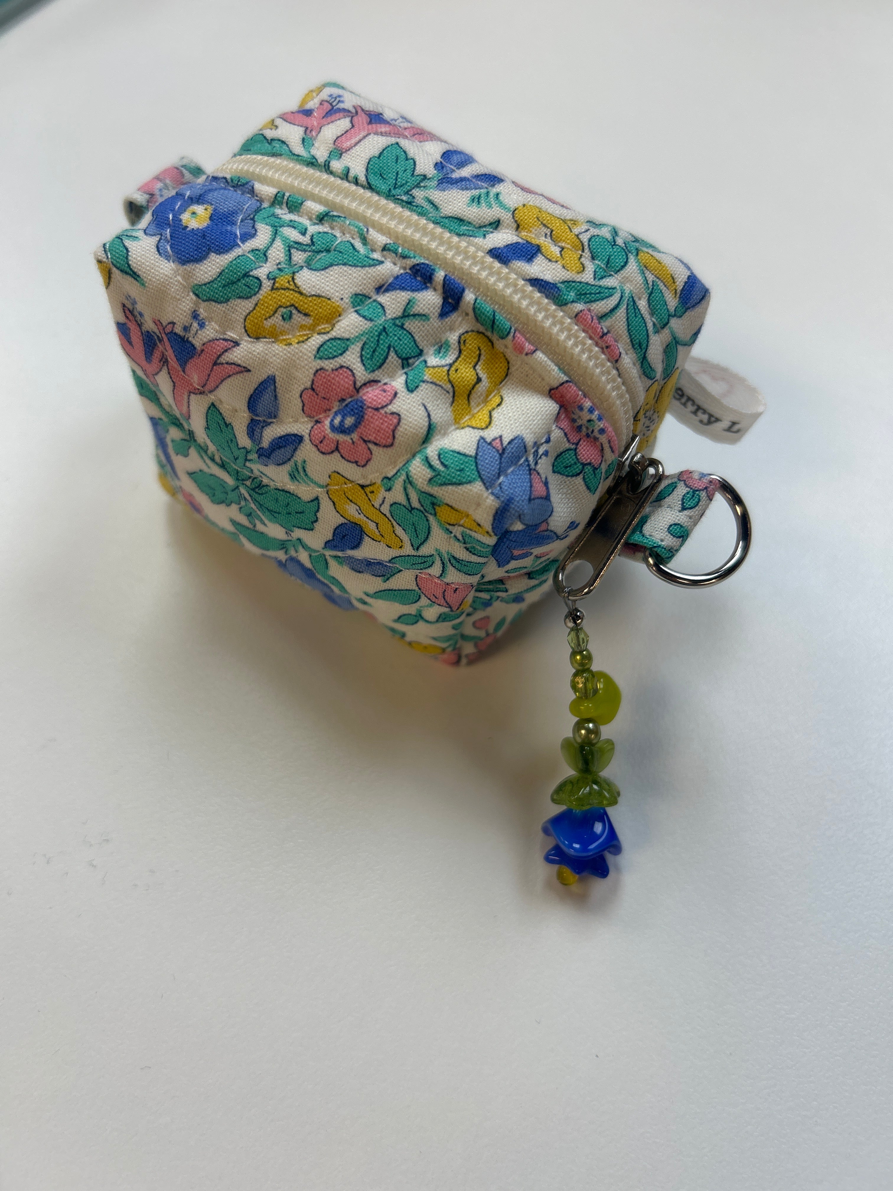 Quilted Zipper Pouch - Small