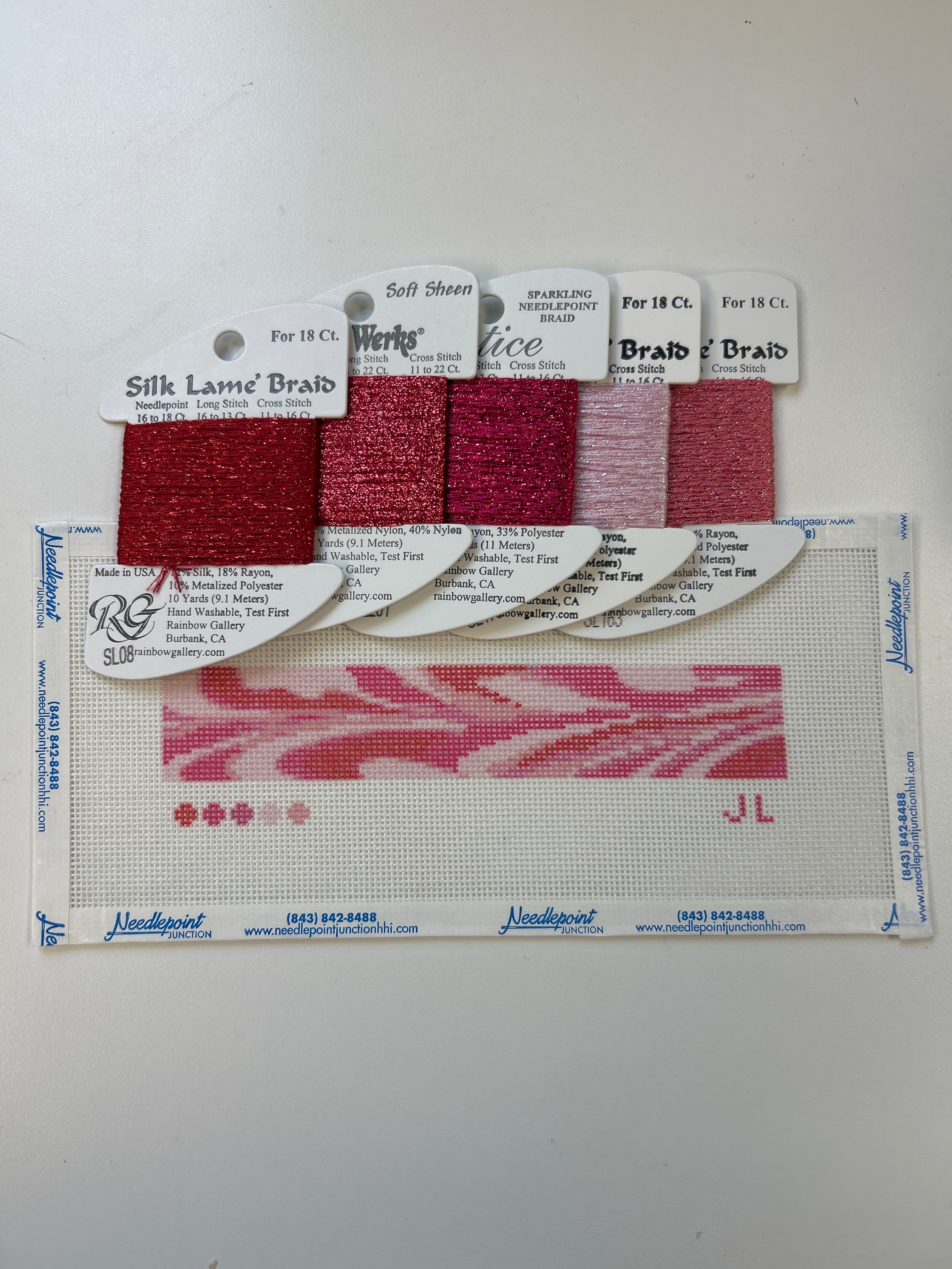 Pink and Reds Marble Cuff Kit
